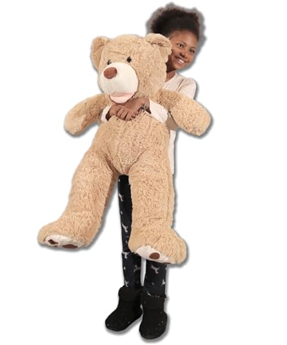 Riesiger Teddybär, 130 bis 340 cm, in Frankreich zusammengesetzt, CE-Zertifizierung, sehr weich und flauschig, für Geburtstage und andere Feiern, 100 cm von bananair
