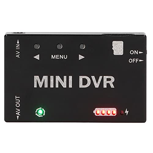Mini FPV DVR Modul, NTSC PAL Umschaltbarer Mini FPV RC DVR Video Audio Recorder Eingebauter Akku, 3,5 Mm AV USB Video Audio Recorder für RC Modelle Racing FPV Drone Quadcopter von banapoy