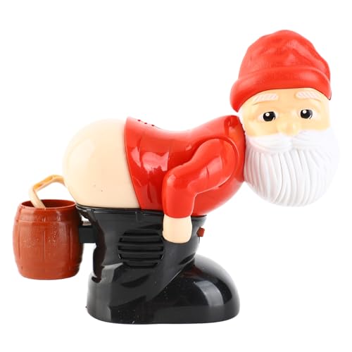 banapoy Weihnachtsmann-Bubble-Maschine, Weihnachtsmann-Furz-Bubble-Blower-Maschine mit Musik blinkenden Lichtern, Witziger Streich Weihnachtsfeste, Partys Karnevalsveranstaltungen von banapoy