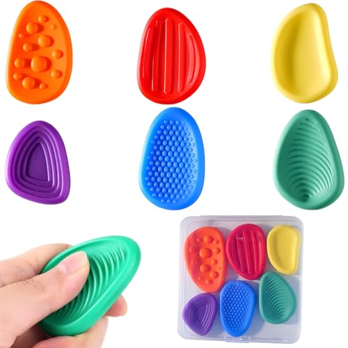 6 Stück Fidget Toys,Adhs Spielzeug,Anti Stress Spielzeug,Sensorisches ,Sensory Toys,Anti Stress Stressabbfuau,Fur Angst, Adhs & Autismus von banjiabb