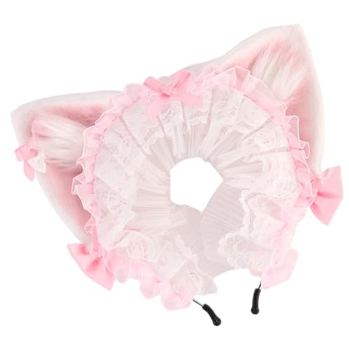 baojielai Haarreif mit Tierohren und Anime-Schleifen, Haarreif für Cosplay, Kostümpartys, Halloween, Event baojielai Haarreif mit Tierohren und Anime-Schleifen, Haarreif für Cosplay, Kostümpartys, Halloween, Event von baojielai