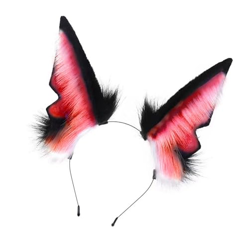 baojielai Haarreif mit pelzigen Tierohren, für Halloween, Feier, Rollenspiel, Charakter-Haarband, Kostümzubehör, Cosplay-Requisiten baojielai Haarreif mit pelzigen Tierohren, für Halloween, Feier, Rollenspiel, Charakter-Haarband, Kostümzubehör, Cosplay-Requisiten von baojielai