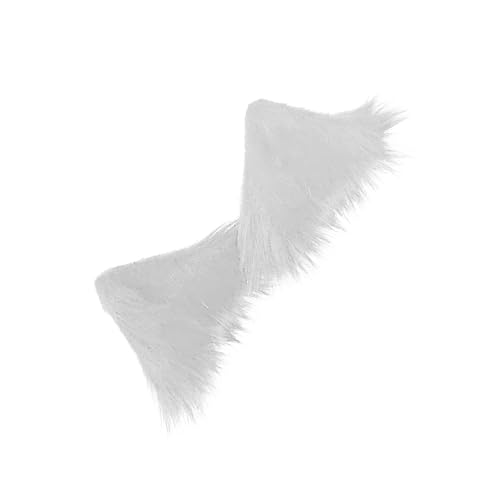 baojielai Pelzige Tierohr-Clips, einzigartige Haarschmuck für Cosplay, Kostüm, Zubehör für Weihnachten, Halloween oder den täglichen Gebrauch von baojielai