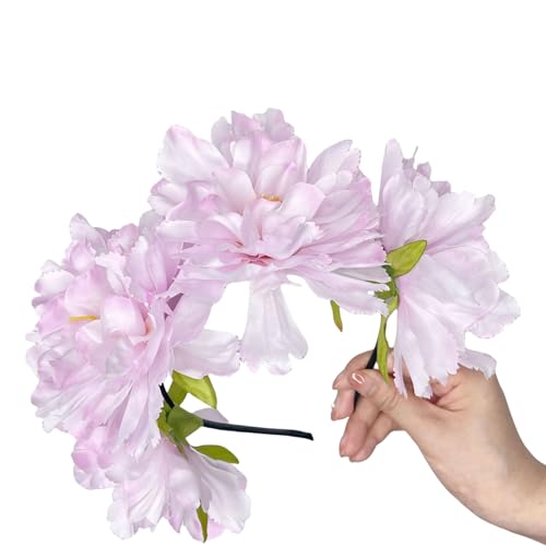 baojielai Pfingstrose Stirnband Künstliche Blume Kopfbedeckung Hochzeit Party Foto Requisiten Party Kopfbedeckung Cosplay Zubehör baojielai Pfingstrose Stirnband Künstliche Blume Kopfbedeckung Hochzeit Party Foto Requisiten Party Kopfbedeckung Cosplay Zubehör von baojielai