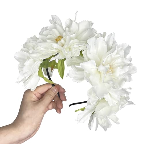 baojielai Pfingstrose Stirnband Künstliche Blume Kopfbedeckung Hochzeit Party Foto Requisiten Party Kopfbedeckung Cosplay Zubehör baojielai Pfingstrose Stirnband Künstliche Blume Kopfbedeckung Hochzeit Party Foto Requisiten Party Kopfbedeckung Cosplay Zubehör von baojielai