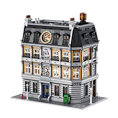 Sanctum Sanctorum Haus Bausteine, 4-stöckiges Architecture Modell Bausatz, Technik Modular Buildings Set für Erwachsene, Klemmbausteine Haus (6632 Stück) Panlos 613001 von barweer