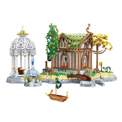 barweer Elben-Taverne Klemmbausteine Häuser Bausteine,Märchenhaftes Herberge Modular Building Set für Erwachsene,Herr Ringe Refugium Architecture Gebäude House(2867 Teile) barweer Elben-Taverne Klemmbausteine Häuser Bausteine,Märchenhaftes Herberge Modular Building Set für Erwachsene,Herr Ringe Refugium Architecture Gebäude House(2867 Teile) von barweer