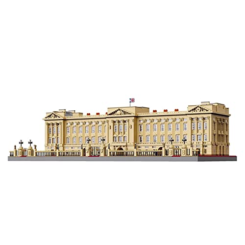 barweer Klemmbausteine Architecture London Buckingham Palace, Britische London City Haus Bausteine,Häuser Modular Buildings Set,C61501 für Erwachsene (5604 Teile), Kompatibel mit Lego von barweer
