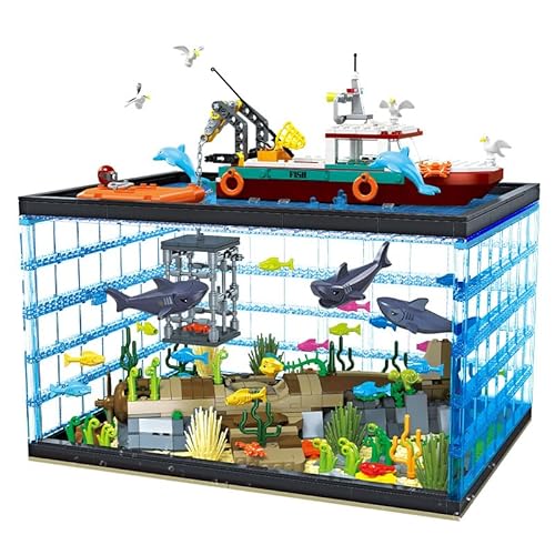 barweer Klemmbausteine Exploration Underwater Modular Building Set für Erwachsene Kinder, Creative Expert Modell Bausteine Toys （2000 Teile） von barweer