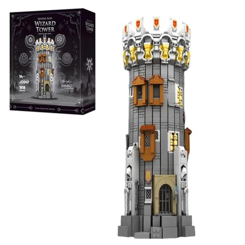 barweer Klemmbausteine Wizard Tower Architecture,The Lord of Rings Film STEM MOC Ideas Ritter Burg Schloss Sammlung Geschenk für Erwachsene Kinder,Home Deko（1818 Teile） von barweer
