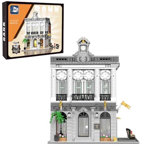barweer Mini Steine Klemmbausteine City Kreativer Fahrradladen Store Set,Haus häuser House Architecture, MOC Modular Buildings für Erwachsene (2080 Teile) von barweer