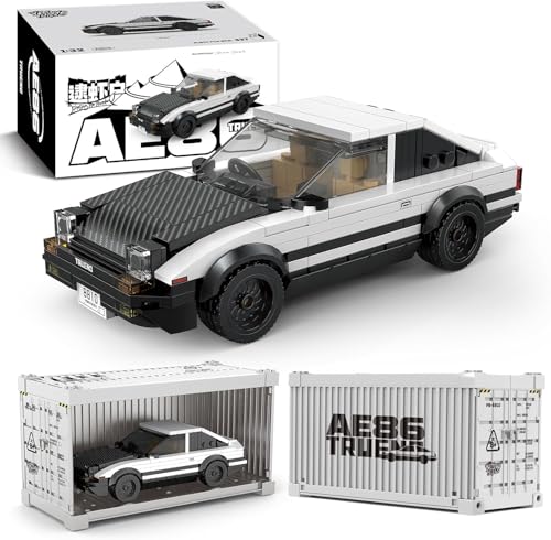 barweer Sportwagen Rennwagen Building Set 1:32,Klemmbausteine Technik Autos Sammlung Geschenk für Erwachsene und Junge von barweer