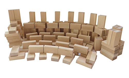 Original Baukid Holzbauklötze, 100 Bauklötze Minis für größere Kinder Original Baukid Holzbauklötze, 100 Bauklötze Minis für größere Kinder von baukid.de