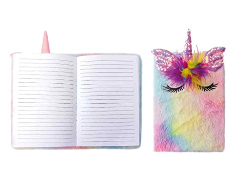 bb-Klostermann PLÜSCH Tagebuch/NOTIZBUCH/Kleines Geheimnis; Einhorn 22x15cm von bb-Klostermann