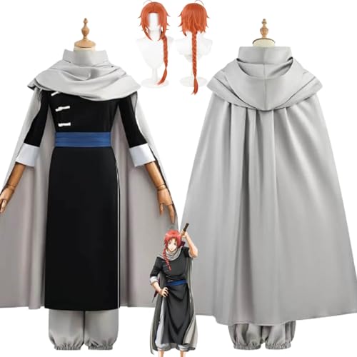 bbganlian Anime Gintama Kamui Cosplay Kostüm Outfit Sakata Gintoki Kagura Rollenspiel Uniform Komplettes Set Halloween Party Karneval Dress Up Anzug mit Perücke für Männer (L) von bbganlian