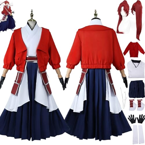 bbganlian Anime Oshi No Ko Season 2 Himekawa Taiki Cosplay Kostüm Outfit Rollenspiel Uniform Komplettes Set Halloween Karneval Party Dress Up Anzug mit Perücke für Männer (M) von bbganlian