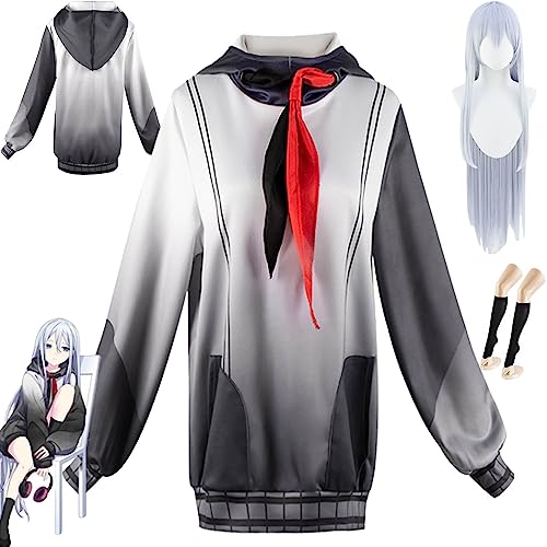 bbganlian Project Sekai Bunte Bühne Yoisaki Kanade Cosplay Kostüm Outfit Spielcharakter Uniform Komplettes Set Halloween Karneval Party Dress Up Anzug mit Perücke für Frauen (M) von bbganlian