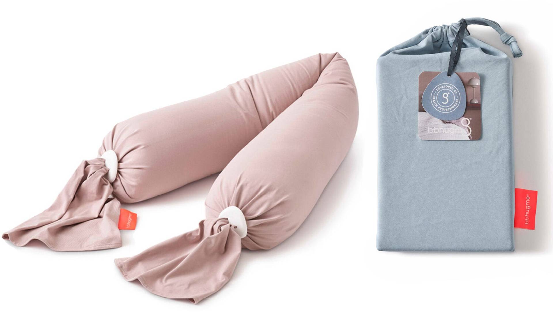 bbhugme Umstands- und Stillkissen inkl. Bezug, Dusty Pink/Eucalyptus bbhugme Umstands- und Stillkissen inkl. Bezug, Dusty Pink/Eucalyptus von bbhugme