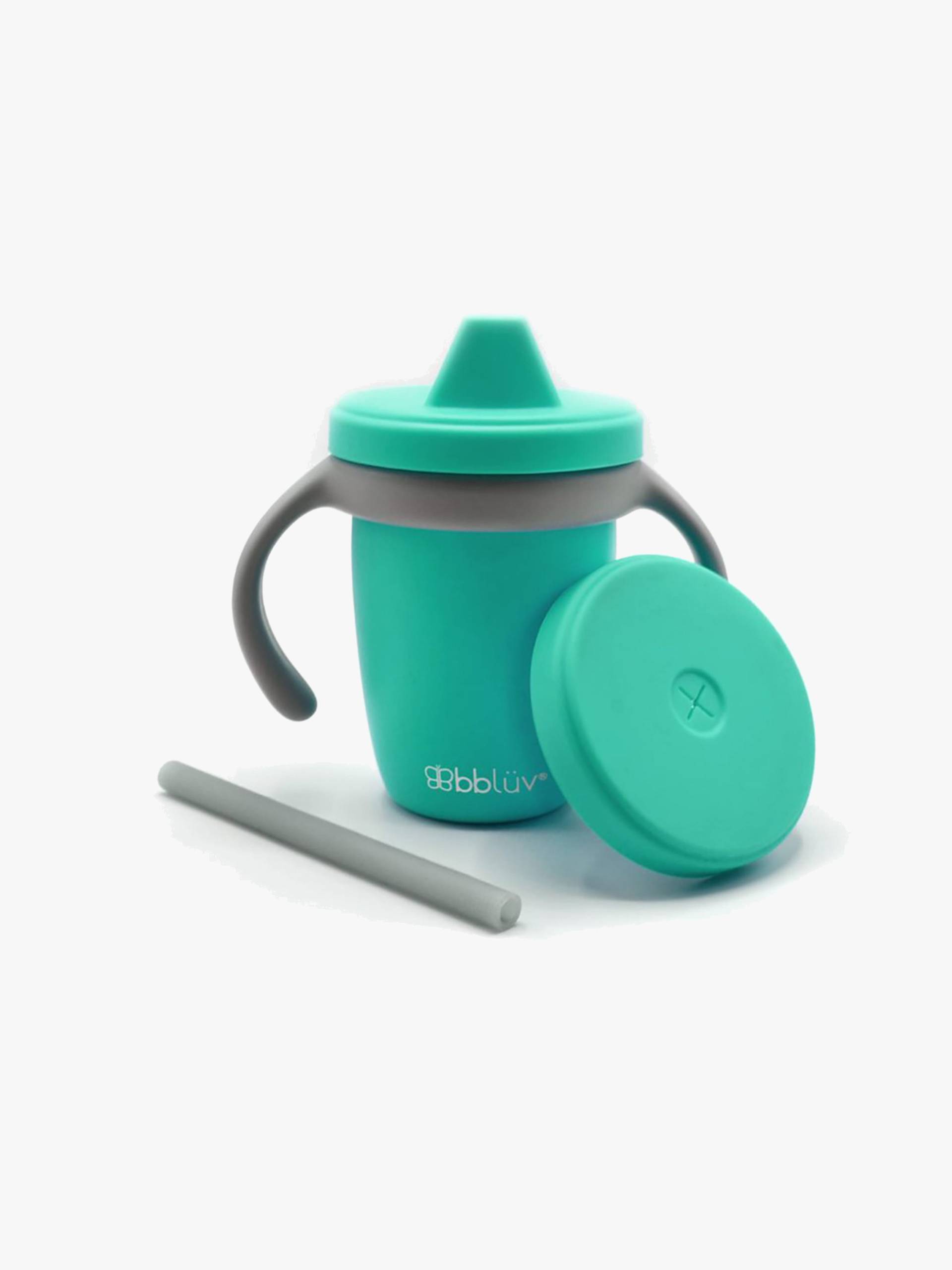 bblüv Becher Kleckerfrei 4-in-1, Aqua/Grey bblüv Becher Kleckerfrei 4-in-1, Aqua/Grey von bblüv