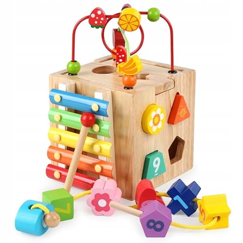 be yourself Holzwürfel Aktivierungswürfel Lernspielzeug für Kinder ab 12 Monaten – 5 Aktivitäten be yourself Holzwürfel Aktivierungswürfel Lernspielzeug für Kinder ab 12 Monaten – 5 Aktivitäten von be yourself