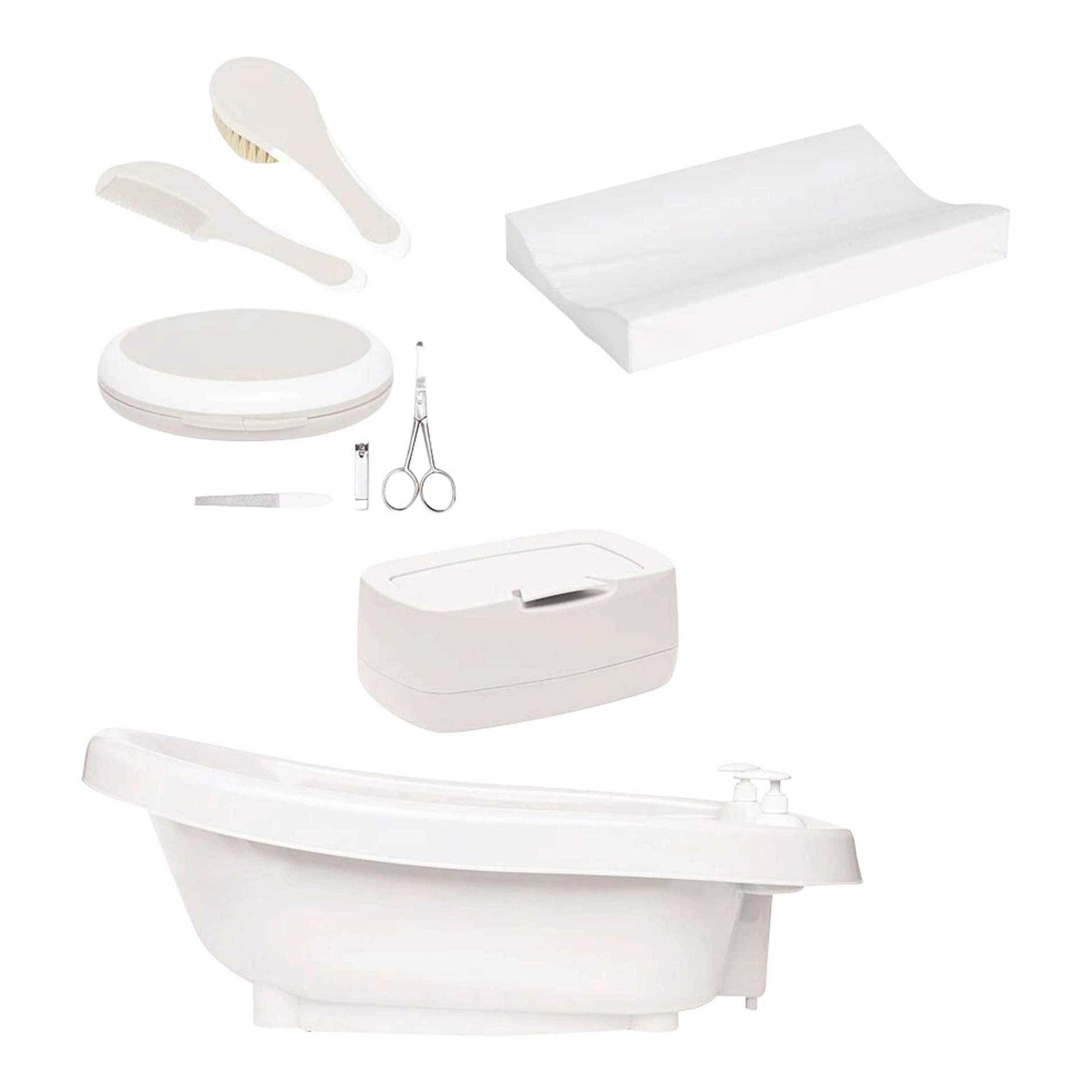 Bébé-Jou 6- tlg. Badeset Thermo de Luxe Ligh tOat von bébé-jou