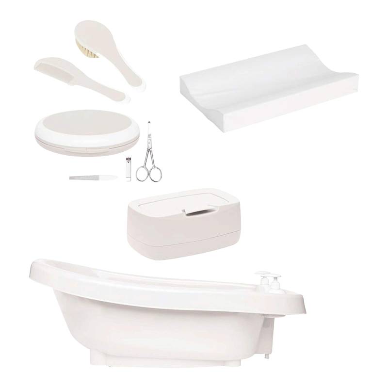 Bébé-Jou 6- tlg. Badeset Thermo de Luxe Ligh tOat von bébé-jou