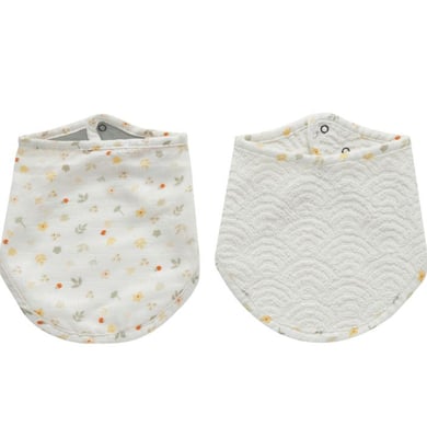 bébé jou Bandana Lätzchen Bohemian Garden 2er-Pack von bébé-jou