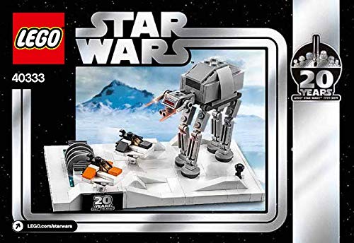 LEGO Starwars 40333 - 20 Jahre Sonderset - Mini Battle of Hoth von bekannt