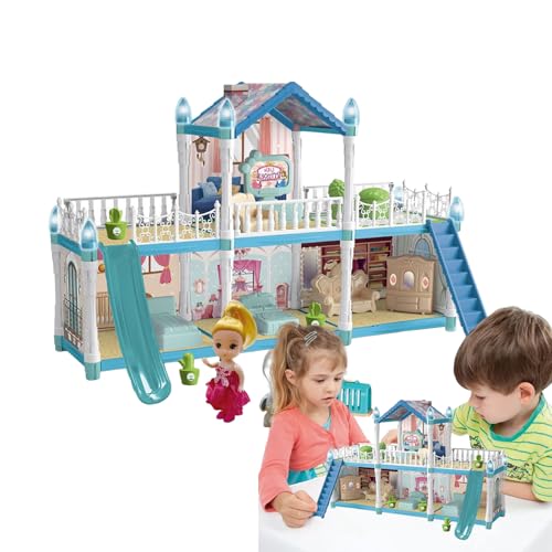 bellv Bauspielzeug der Schlossprinzessin für Mädchen, Schloss-Spielset für Mädchen - Konstruktionsspielzeug für Prinzessinnen, sicheres Haus für das Schloss bellv Bauspielzeug der Schlossprinzessin für Mädchen, Schloss-Spielset für Mädchen - Konstruktionsspielzeug für Prinzessinnen, sicheres Haus für das Schloss von bellv