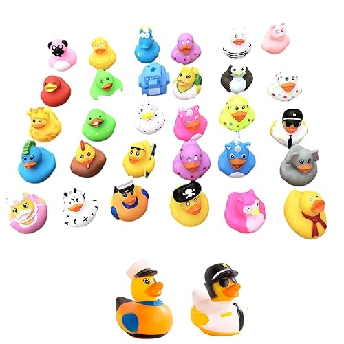 bellv Verschiedene Enten, bunte Gummienten und | Dekorationen in Form einer Ente für Gastgeschenke für Geburtstagsfeiern in der Dusche, lustige Gummienten für Sommerpartys im Pool bellv Verschiedene Enten, bunte Gummienten und | Dekorationen in Form einer Ente für Gastgeschenke für Geburtstagsfeiern in der Dusche, lustige Gummienten für Sommerpartys im Pool von bellv