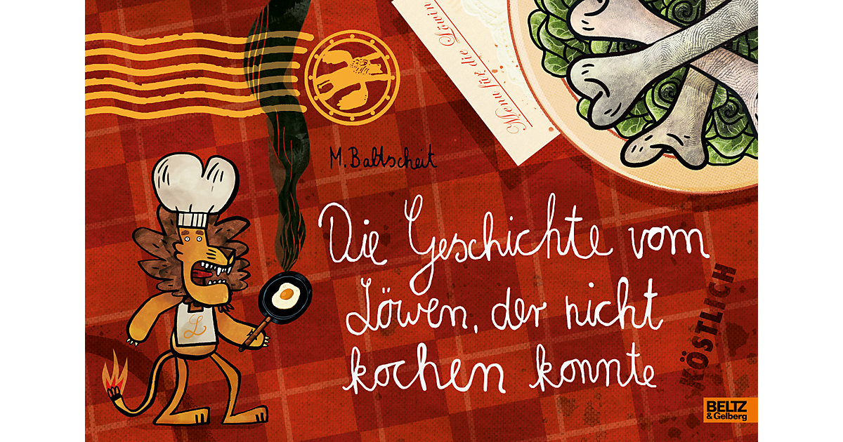 Buch - Die Geschichte vom Löwen, der nicht kochen konnte Buch - Die Geschichte vom Löwen, der nicht kochen konnte von beltz verlag
