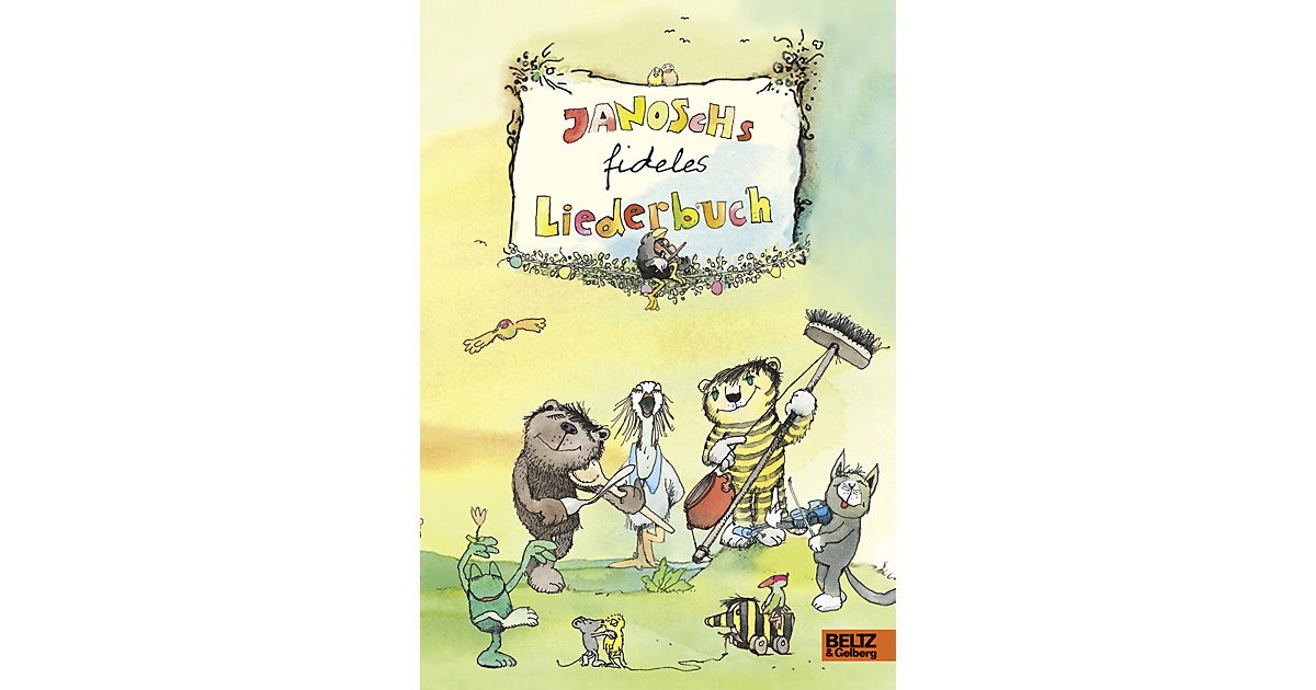 Buch - Janoschs fideles Liederbuch Buch - Janoschs fideles Liederbuch von beltz verlag
