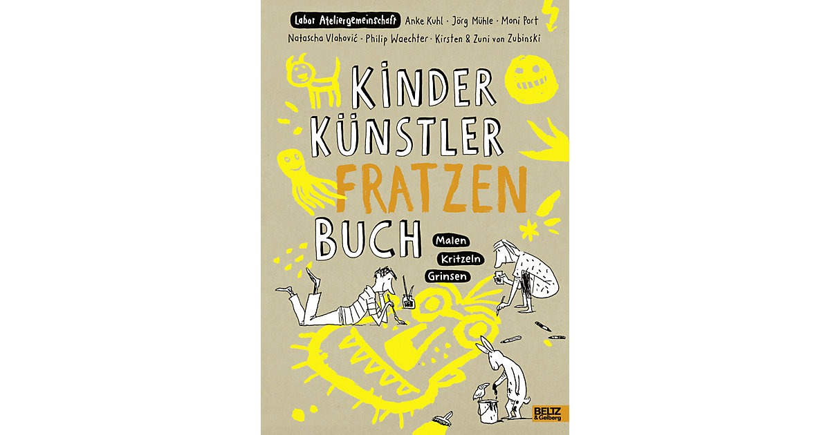 Buch - Kinder Künstler Fratzenbuch Buch - Kinder Künstler Fratzenbuch von beltz verlag