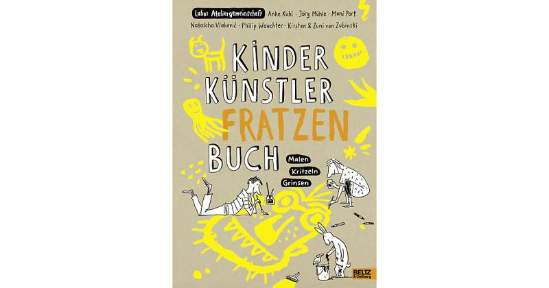Buch - Kinder Künstler Fratzenbuch von beltz verlag