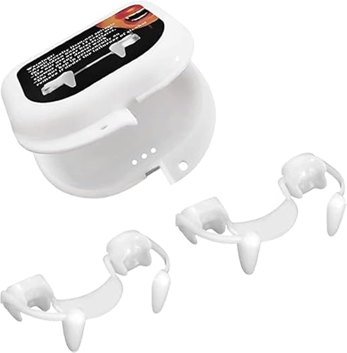 Einziehbare Vampirzähne, Neu Halloween Vampir Zähne, Vampire Teeth Fangs Halloween Make Up Accessoires für Werwolf Vampir Halloween Karneval Cosplay von beseloa