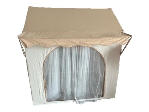 besrey 2 IN 1 Kinderzelt, Kinder Spielhaus Indoor mit Matte und Lichtern, Kinder Bettzelt,Spielzelt für Drinnen,Prinzessin Zelt, Kinderspielhaus, Kuschelecke Kinderzimmer Dekor ab 3 Jahre beige besrey 2 IN 1 Kinderzelt, Kinder Spielhaus Indoor mit Matte und Lichtern, Kinder Bettzelt,Spielzelt für Drinnen,Prinzessin Zelt, Kinderspielhaus, Kuschelecke Kinderzimmer Dekor ab 3 Jahre beige von besrey