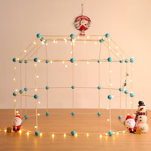 besrey 2 IN 1 Kinderzelt, Kinder Spielhaus mit Zaun Indoor mit Matte und Lichtern, Kinder Bettzelt,Spielzelt für Drinnen,Prinzessin Zelt, Kinderspielhaus, ab 3 Jahre beige besrey 2 IN 1 Kinderzelt, Kinder Spielhaus mit Zaun Indoor mit Matte und Lichtern, Kinder Bettzelt,Spielzelt für Drinnen,Prinzessin Zelt, Kinderspielhaus, ab 3 Jahre beige von besrey