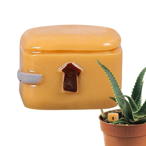bevog DIY Miniatur-Puppenhaus-Bausatz - DIY Miniatur-Möbel-Set,Handgefertigtes Miniatur-Miniatur-Set für Zuhause, Hof und Schlafzimmer von bevog
