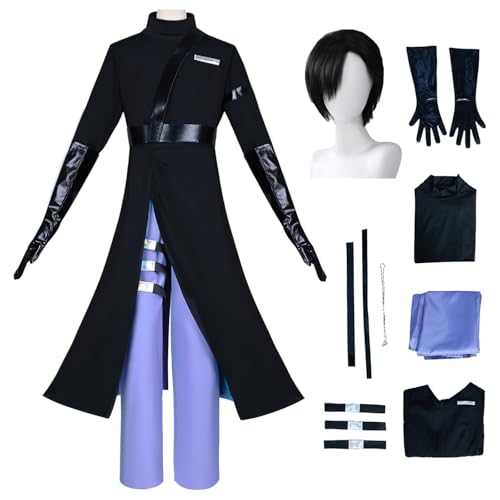 bi bi hou Alien Stage Ivan Cosplay Kostüm Komplettes Set mit Perücke Anime Alien Stage Cosplay Verkleidung Ivan Uniform Halloween Karneval Party Bühnenauftritt Kostüm Erwachsene bi bi hou Alien Stage Ivan Cosplay Kostüm Komplettes Set mit Perücke Anime Alien Stage Cosplay Verkleidung Ivan Uniform Halloween Karneval Party Bühnenauftritt Kostüm Erwachsene von bi bi hou