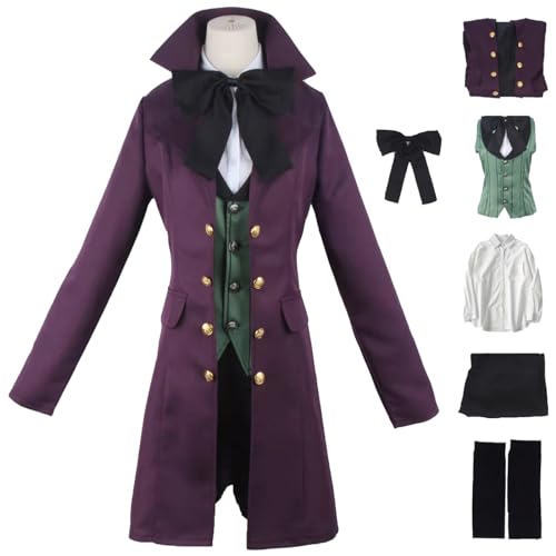 bi bi hou Alois Cosplay Kostüm Set Anime Kuroshitsuji Verkleidung Alois Trancy Uniform Weihnachten Halloween Karneval Party Bühnenauftritt Kostüm für Erwachsene bi bi hou Alois Cosplay Kostüm Set Anime Kuroshitsuji Verkleidung Alois Trancy Uniform Weihnachten Halloween Karneval Party Bühnenauftritt Kostüm für Erwachsene von bi bi hou
