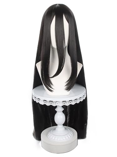bi bi hou Blue Lock Aryu Jyubei Cosplay Perücke Schwarz Lange Gerade Anime Blue Lock Verkleidung Aryu Jyubei Wig Halloween Karneval Party Kostüm Zubehör Anime Perücke Erwachsene von bi bi hou