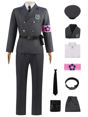 bi bi hou Blue Lock Cosplay Chigiri Hyoma Garde Kostüm mit Hut Anime Blue Lock Chigiri Hyoma Militärische Uniform Weihnachten Halloween Karneval Party Bühnenauftritt Kostüm Erwachsene bi bi hou Blue Lock Cosplay Chigiri Hyoma Garde Kostüm mit Hut Anime Blue Lock Chigiri Hyoma Militärische Uniform Weihnachten Halloween Karneval Party Bühnenauftritt Kostüm Erwachsene von bi bi hou