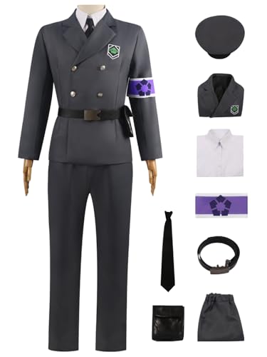 bi bi hou Blue Lock Cosplay Mikage Reo Garde Kostüm mit Hut Anime Blue Lock Mikage Reo Militärische Uniform Weihnachten Halloween Karneval Party Bühnenauftritt Kostüm Erwachsene bi bi hou Blue Lock Cosplay Mikage Reo Garde Kostüm mit Hut Anime Blue Lock Mikage Reo Militärische Uniform Weihnachten Halloween Karneval Party Bühnenauftritt Kostüm Erwachsene von bi bi hou