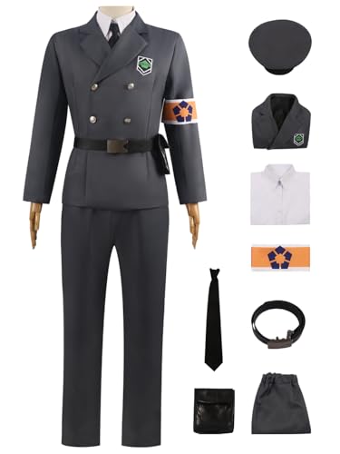 bi bi hou Blue Lock Cosplay Rensuke Kunigami Garde Kostüm mit Hut Anime Blue Lock Rensuke Kunigami Militärische Uniform Weihnachten Halloween Karneval Party Bühnenauftritt Kostüm Erwachsene bi bi hou Blue Lock Cosplay Rensuke Kunigami Garde Kostüm mit Hut Anime Blue Lock Rensuke Kunigami Militärische Uniform Weihnachten Halloween Karneval Party Bühnenauftritt Kostüm Erwachsene von bi bi hou