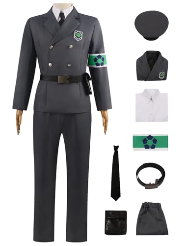 bi bi hou Blue Lock Cosplay Rin Itoshi Garde Kostüm mit Hut Anime Blue Lock Rin Itoshi Militärische Uniform Weihnachten Halloween Karneval Party Bühnenauftritt Kostüm Erwachsene bi bi hou Blue Lock Cosplay Rin Itoshi Garde Kostüm mit Hut Anime Blue Lock Rin Itoshi Militärische Uniform Weihnachten Halloween Karneval Party Bühnenauftritt Kostüm Erwachsene von bi bi hou