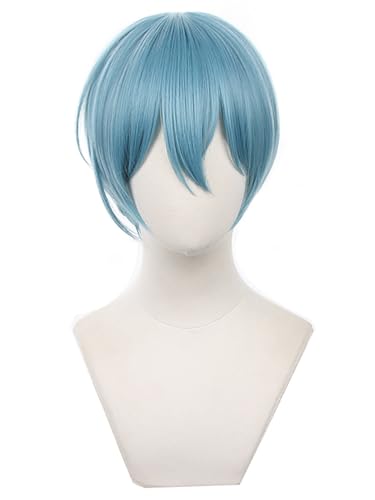 bi bi hou Blue Lock Hiori You Cosplay Perücke Blau Kurze Anime Blue Lock Verkleidung Hiori You Wig Halloween Karneval Party Kostüm Zubehör Anime Perücke Erwachsene bi bi hou Blue Lock Hiori You Cosplay Perücke Blau Kurze Anime Blue Lock Verkleidung Hiori You Wig Halloween Karneval Party Kostüm Zubehör Anime Perücke Erwachsene von bi bi hou
