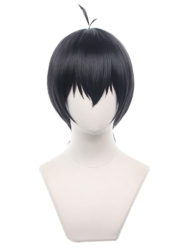 bi bi hou Blue Lock Isagi Yoichi Cosplay Perücke Schwarz Kurze Anime Blue Lock Verkleidung Isagi Yoichi Wig Halloween Karneval Party Kostüm Zubehör Anime Perücke Erwachsene bi bi hou Blue Lock Isagi Yoichi Cosplay Perücke Schwarz Kurze Anime Blue Lock Verkleidung Isagi Yoichi Wig Halloween Karneval Party Kostüm Zubehör Anime Perücke Erwachsene von bi bi hou