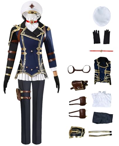 bi bi hou Caitlyn Cosplay Kostüm Set mit Perücke Anime Arcane 2 Cosplay Verkleidung Caitlyn Kiramman Uniform Polizistinnen Weihnachtstag Halloween Karneval Party Bühnenauftritt Kostüm bi bi hou Caitlyn Cosplay Kostüm Set mit Perücke Anime Arcane 2 Cosplay Verkleidung Caitlyn Kiramman Uniform Polizistinnen Weihnachtstag Halloween Karneval Party Bühnenauftritt Kostüm von bi bi hou