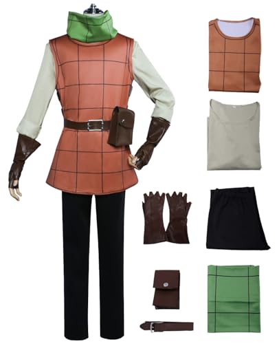 bi bi hou Chilchuck Cosplay Kostüm Komplett Set Anime Delicious in Dungeon Verkleidung Chilchuck Tims Uniform Weihnachten Halloween Karneval Party Bühnenauftritt Kostüm Erwachsene bi bi hou Chilchuck Cosplay Kostüm Komplett Set Anime Delicious in Dungeon Verkleidung Chilchuck Tims Uniform Weihnachten Halloween Karneval Party Bühnenauftritt Kostüm Erwachsene von bi bi hou