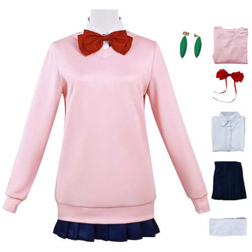 bi bi hou Dandadan Cosplay Ayase Momo Kostüm Set mit Perücke Anime Dan Da Dan Verkleidung Momo Ayase Cosplay JK Uniform Weihnachtstag Halloween Karneval Party Bühnenauftritt Kostüm Erwachsene bi bi hou Dandadan Cosplay Ayase Momo Kostüm Set mit Perücke Anime Dan Da Dan Verkleidung Momo Ayase Cosplay JK Uniform Weihnachtstag Halloween Karneval Party Bühnenauftritt Kostüm Erwachsene von bi bi hou